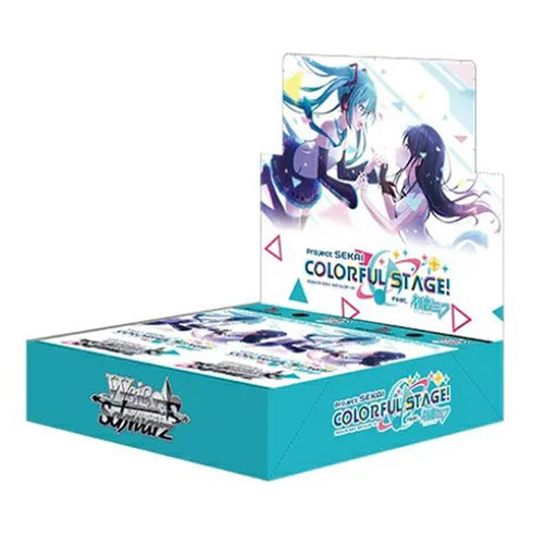 Project SEKAI COLORFUL STAGE! 未開封BOX Amazon.com: Bushiroad Weiss Schwarz Booster Pack Project
